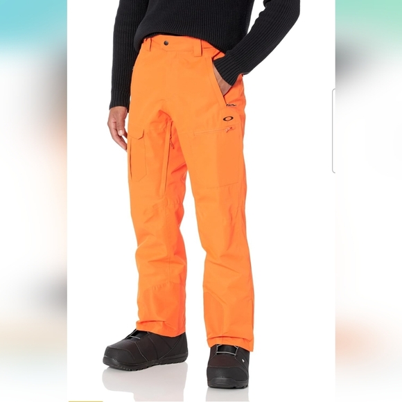 NWT Men's Oakley Burnt Orange Divisional Cargo Shell Pants Size XXL - Picture 1 of 12